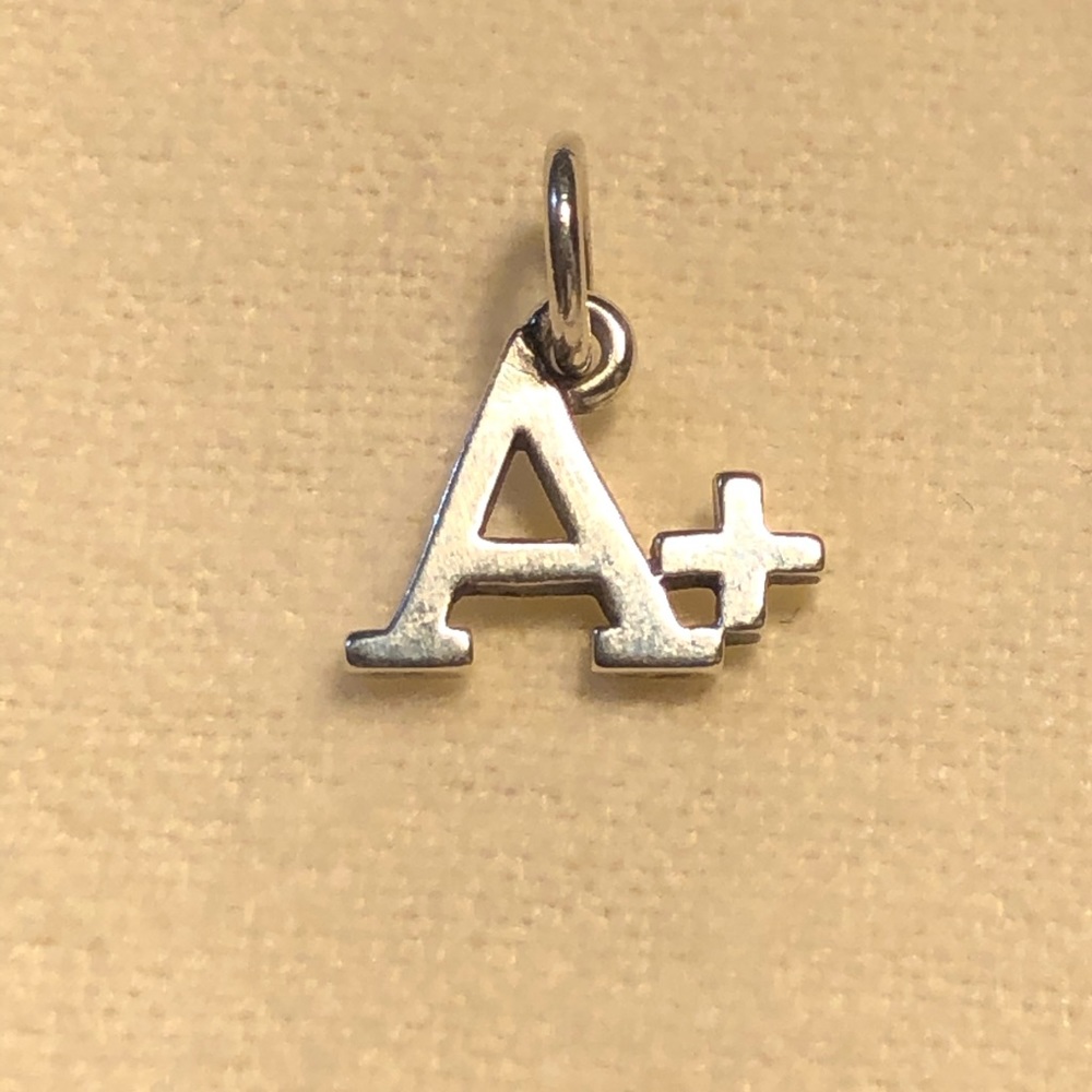 James Avery - RETIRED “A+” Charm